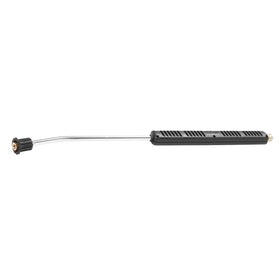 Curved lance with nozzle holder (without nozzle)