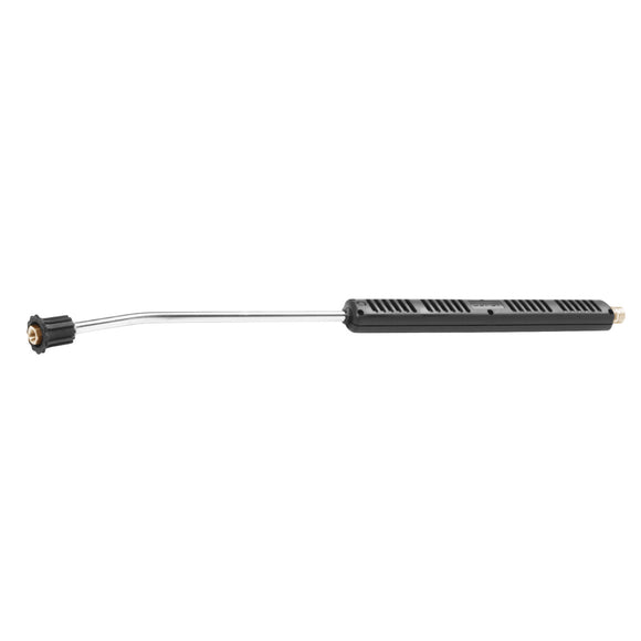 Curved lance with nozzle holder (without nozzle)