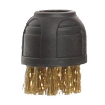 Round brush Brass bristles
