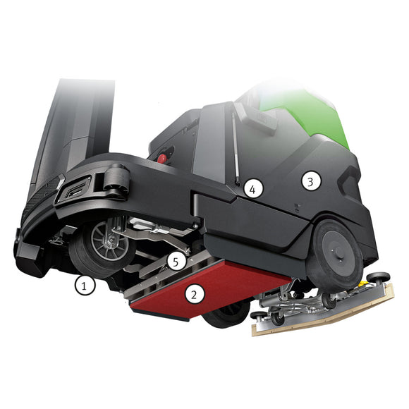 Ride-on Scrubber ASSM 7500 ORB BASIC