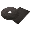Basic cleaning pad 711 x 355 mm black-1