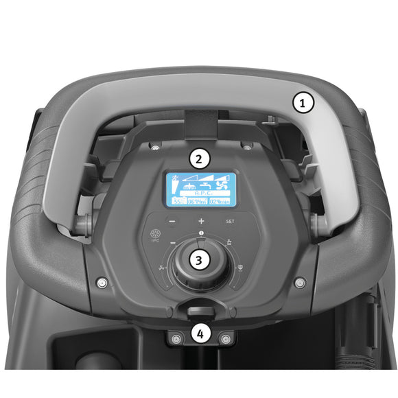 Hand-held scrubber-dryer SSM 550 CY