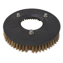 Disc brush natural fibre 350 mm-1