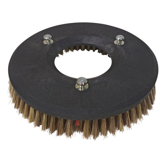 Disc brush natural fibre 350 mm