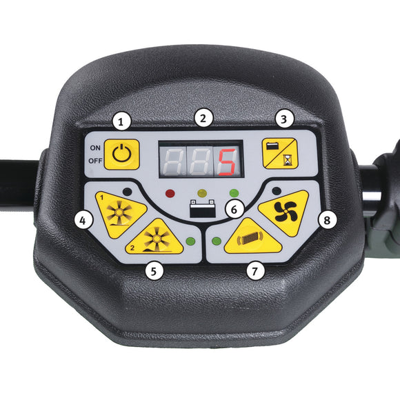 Hand-held vacuum sweeper KM 825