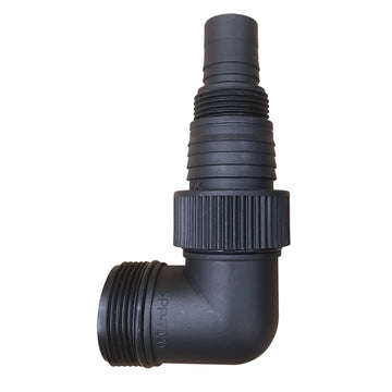Multi adapter 1¼'' with angle connection and check valve