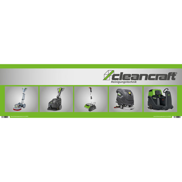 Backlit film Cleancraft Scrubber dryers