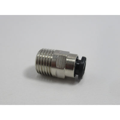 Push-in connector 1/4" AG x 6 mm, straight, 16 bar - 0