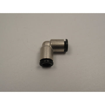 Push-in connector 2 x 8 mm, angle, 16 bar - 0