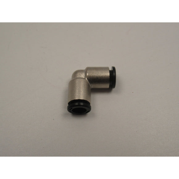 Push-in connector 2 x 8 mm, angle, 16 bar