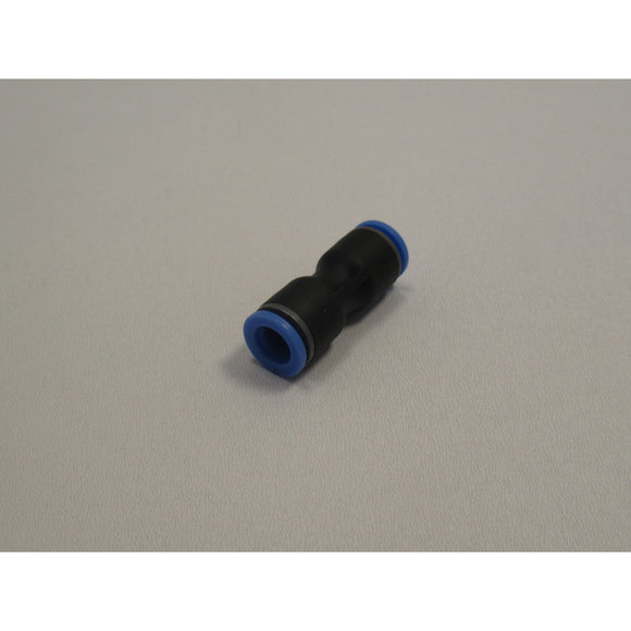 Push-in connector 2 x 8 mm, straight, 15 bar