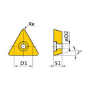 HM replacement inserts ISO TCMT110204-1