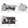 Bench Top Lathe - OPTIturn TU 2304 (230v) - Millennium Machinery