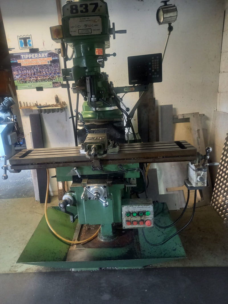 Used_Microcut_837_Milling_machine_used_machine_tools_ireland