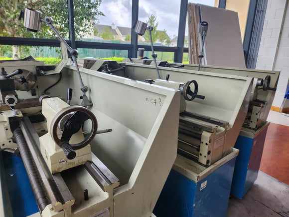 Recently completed lathe installations at two Irish schools:St. Attracta's Community School, Tubbercurry, Co. Sligo & Ballincollig Community School, Ballincollig, Co. Cork — 6 new units installed.